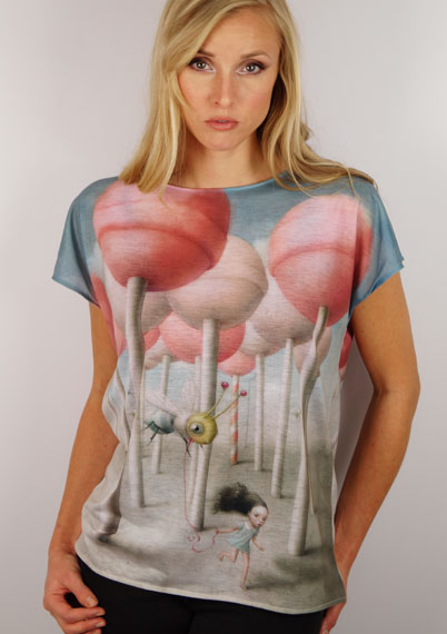 Lollipop Forest Ladies T-Shirt
