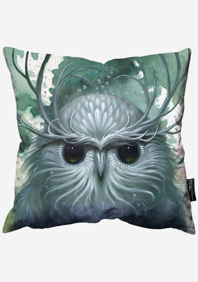 Snow Owl Pillow